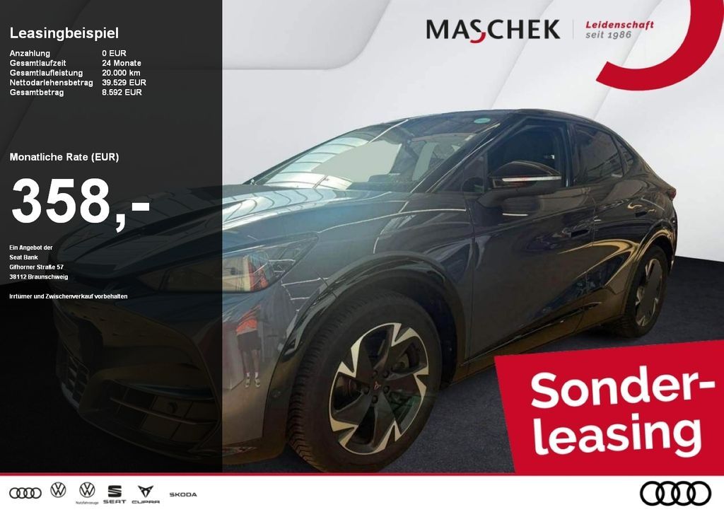 Cupra Tavascan Sonderleasing 360°View Wärmep. Navi Sou Leasing