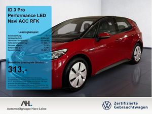 Volkswagen ID.3 Pro Performance LED Navi ACC RFK 2xKlima