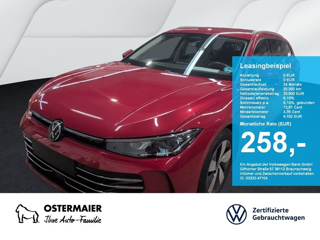 Volkswagen Passat Variant ELEGANCE 2.0TDI 150PS DSG ACC.AHK Leasing