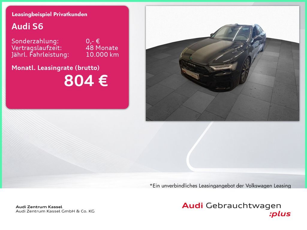 Audi S6 Lim. 3.0 TDI qu. Matrix Pano StandHZ HuD B&O Leasing