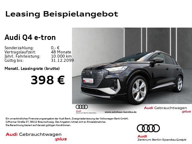 Audi Q4 e-tron 45 qu. S line *MATRIX*PANO*AR-HuD*SHZ* Leasing