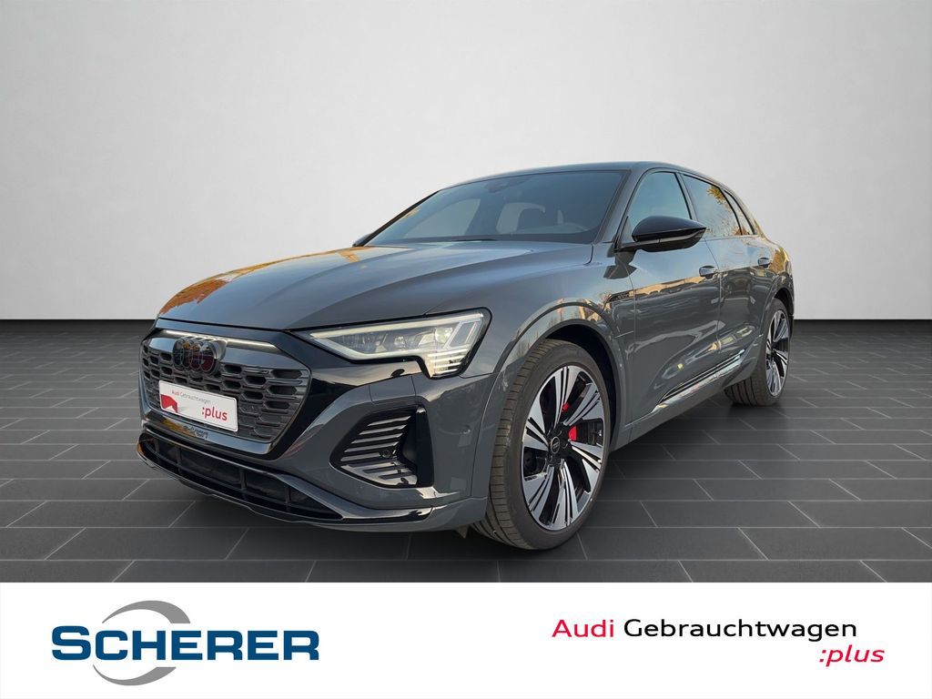 Audi Q8 e-tron 55 e-tron S line quattro PANO B&O HUD Leasing