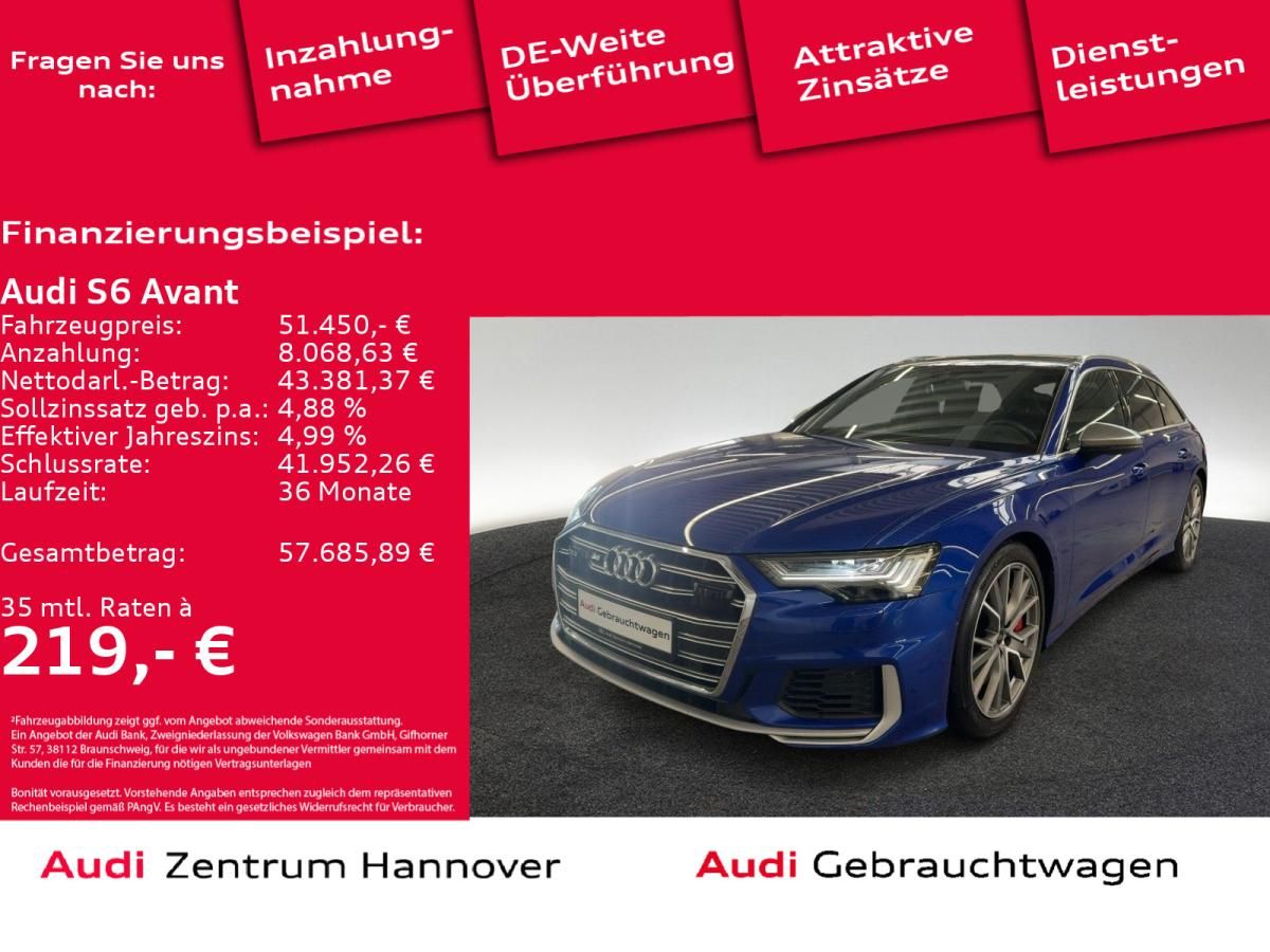 Audi S6 Avant 55 TDI quattro HD Matrix Pano Kamera AHK Leasing