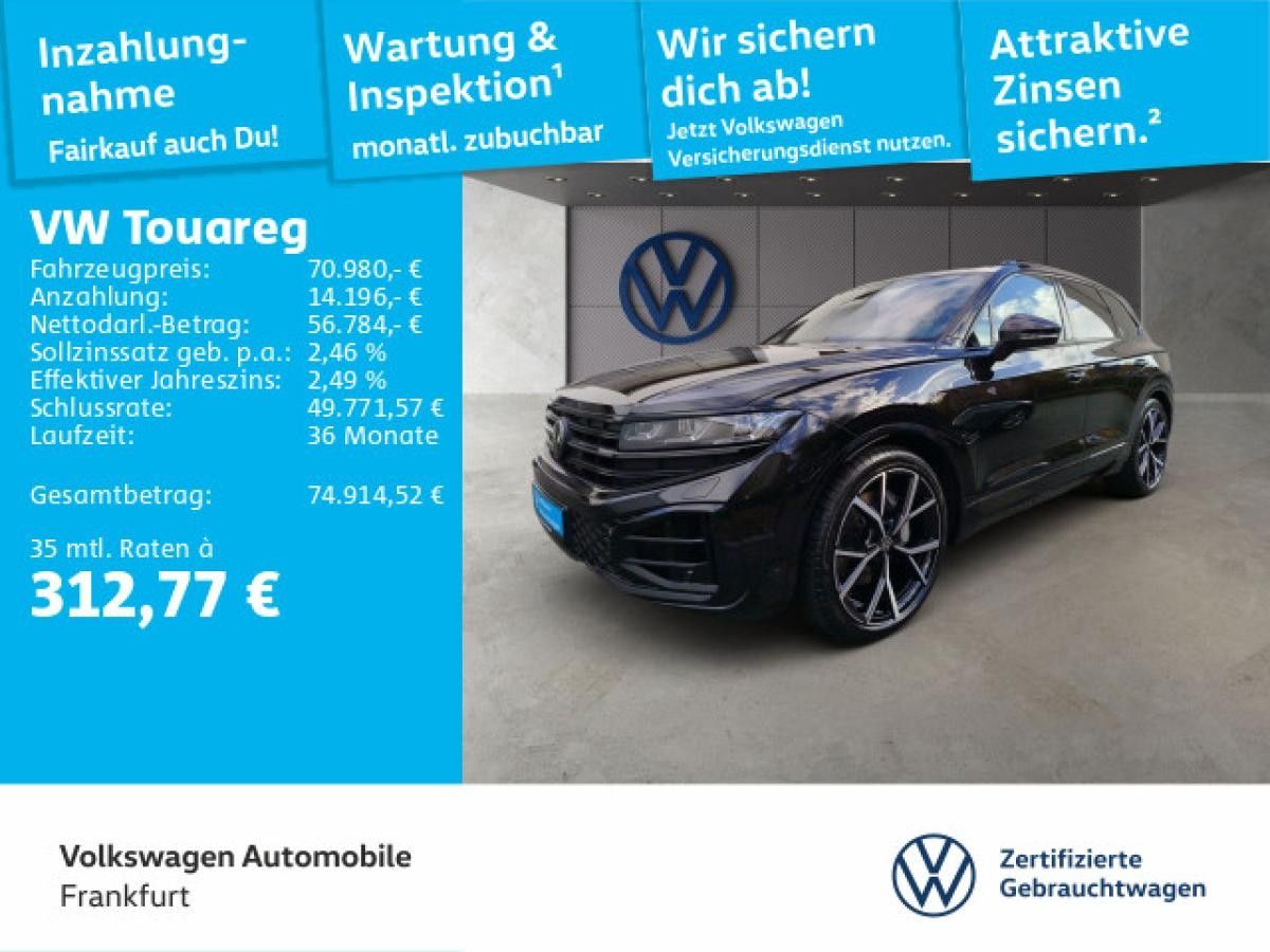 Volkswagen Touareg 3.0 V6 TSI R-Line 4Motion Navi AHK IQ.LIGHT - HD-Matrix-Scheinwerfer Panoramadach Leasing