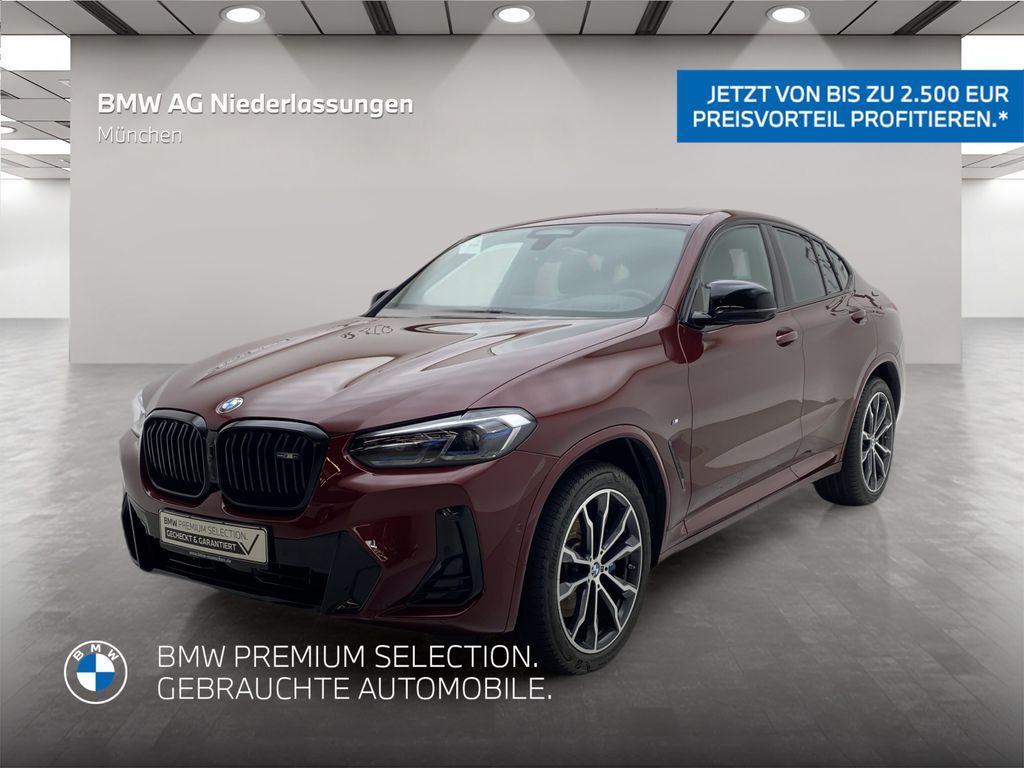 BMW X4 M40d AHK Driv.Assist.Prof LiveCockpitProf Leasing