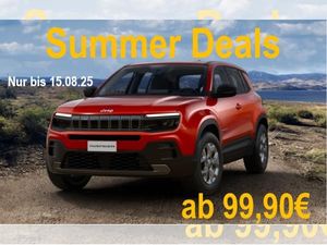 Jeep Avenger Summer Deal - nur bis 15.08.2025 Leasing