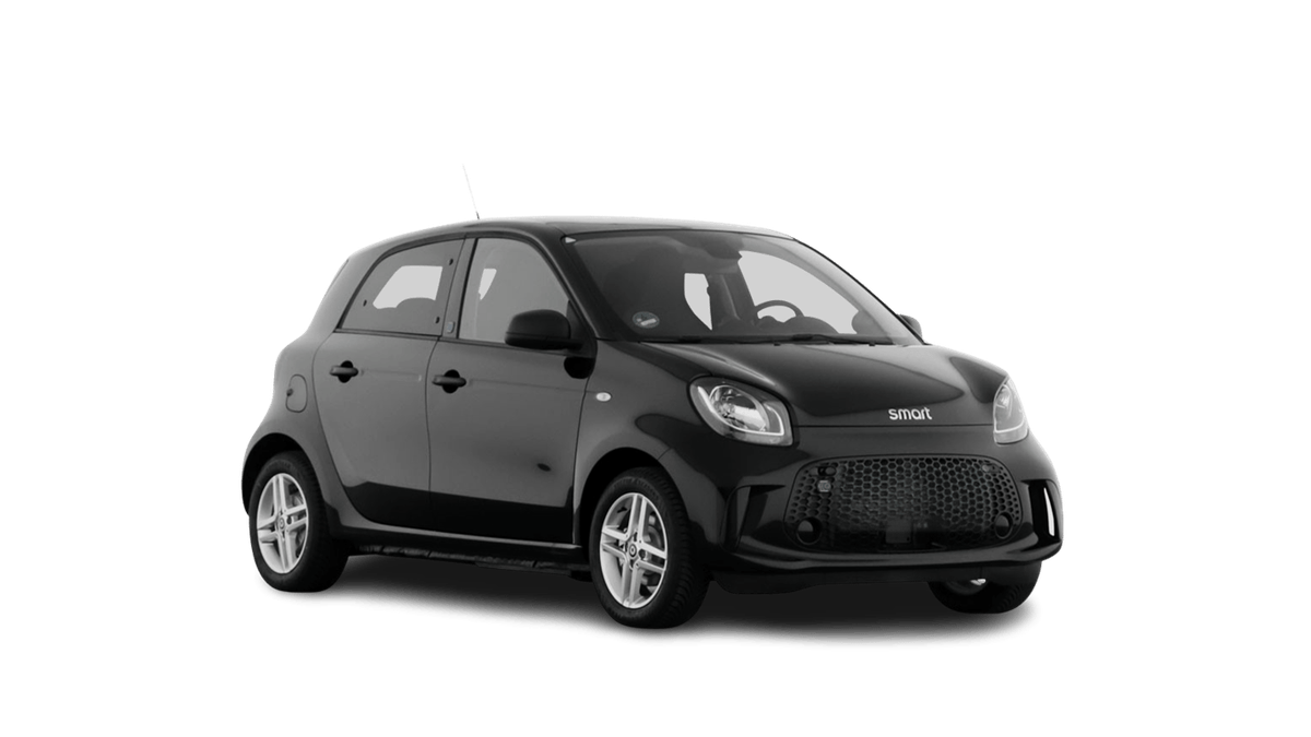 Smart EQ forfour Elektrofahrzeug Glasdach Rückfahrkamera Allwetterreifen Auto-Abo