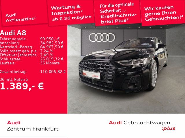 Audi A8 Lang 50 TDI quattro tiptronic HuD AHK MASSAGE Leasing