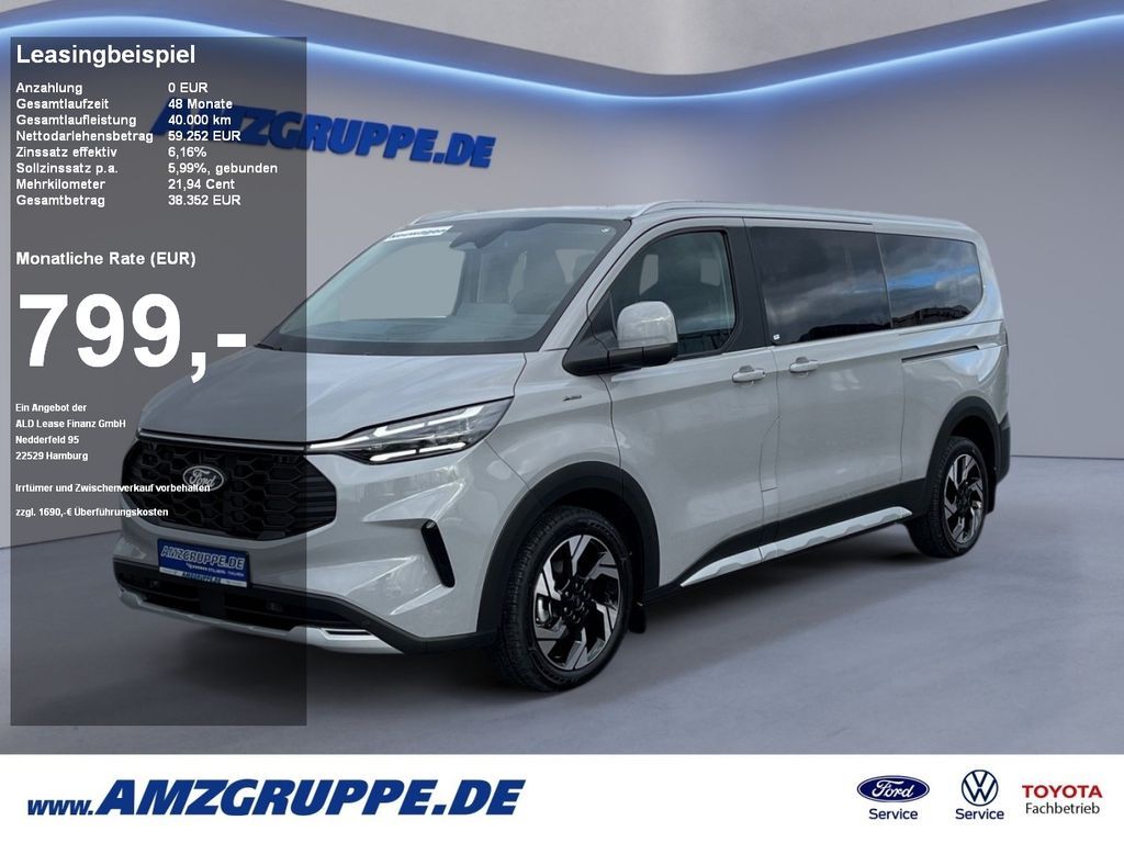 Ford Tourneo Custom Active L2 Aut. 4WD 5J.*Gar. AHK+S Leasing