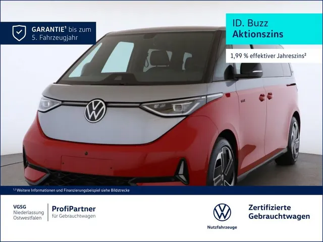 Volkswagen ID. Buzz GTX AHK Area View Wärmepumpe Bluetooth