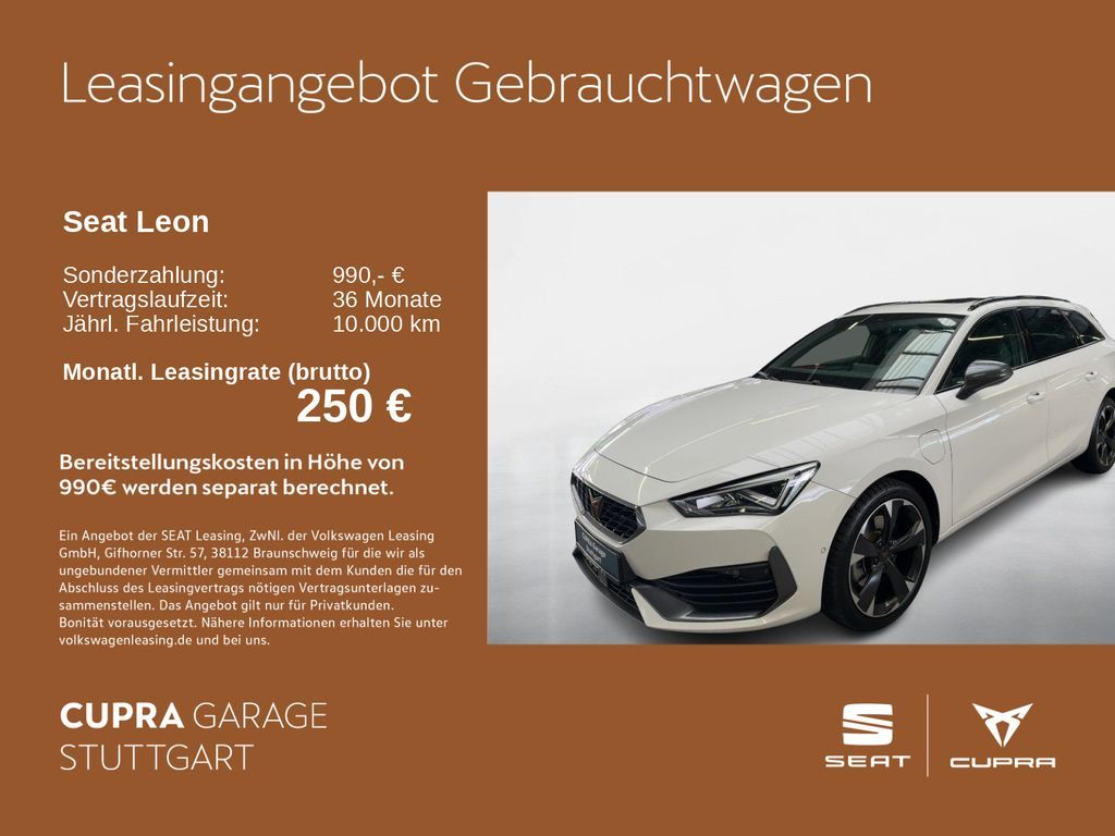 Seat Leon Sportstourer 1.4 e-HYBRID 110kW Leasing