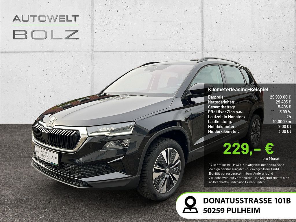 Skoda Karoq 1.5 TSI Tour ACC STANDHZ LED NAVI AHK 360° Leasing