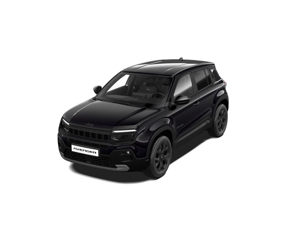 Jeep Avenger Black Edition 1.2 DCT e-Hybrid mit Allwetterreifen Abholung Mannheim❗️ Leasing