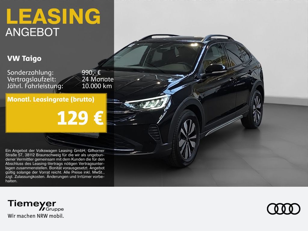 Volkswagen Taigo 1.0 TSI GOAL LED NAVI SITZHZG APP-CON Leasing
