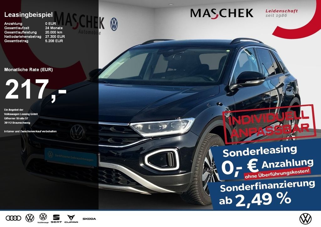 Volkswagen T-ROC Goal 2.0 TDI DSG AHK Navi Sitzh. PDC GRA Leasing