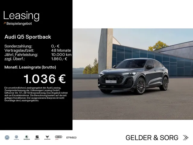 Audi Q5 Sportback e-hybrid qu s-line*AHK*Air*Pano*B&O