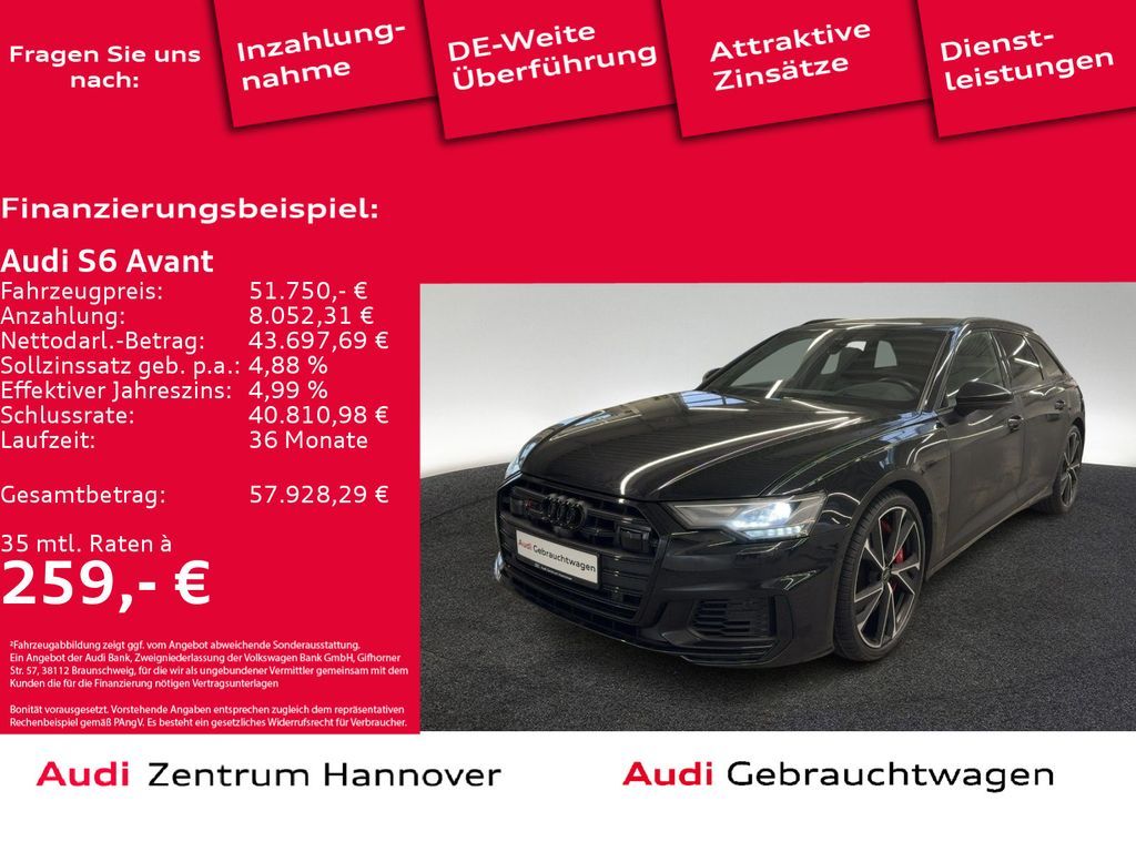 Audi S6 Avant 3.0 TDI quattro Head-Up Pano B&O Kamera Leasing