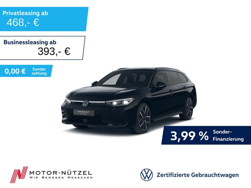 Volkswagen Passat Variant 1.5 eHYBRID R-LINE 5JG+AHK+PANO Leasing