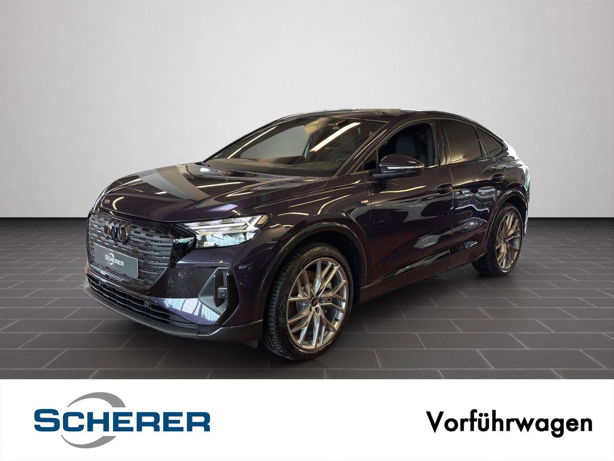Audi Q4 e-tron 45 e-tron quattro 210 kW Sportback SONOS Sound, AHK, Assistenzsysteme, Dynamik plus, Matrix LED, Wär Leasing