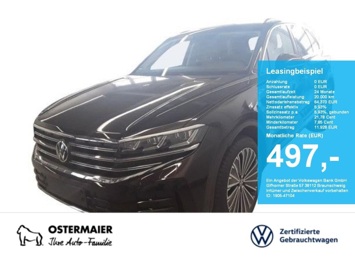 Volkswagen Touareg ELEGANCE 3.0TDI NP.108T ACC.5J-G.AHK.STHZG.AREA-VIEW.NAVI.HD-MATRIX Leasing