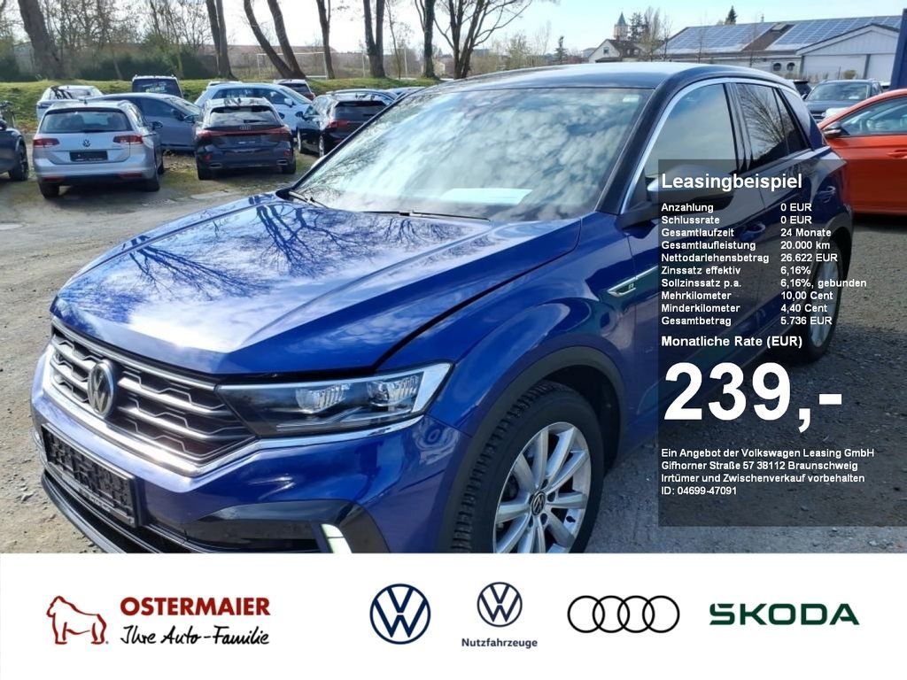 Volkswagen T-Roc R 2.0TSI 300PS DSG 4M ACC.AKRAPOVIC.KAMERA Leasing