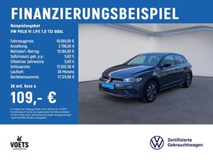 Volkswagen POLO VI LIFE 1.0 TSI GOAL LED+NAVI+CLIMATRONIC+