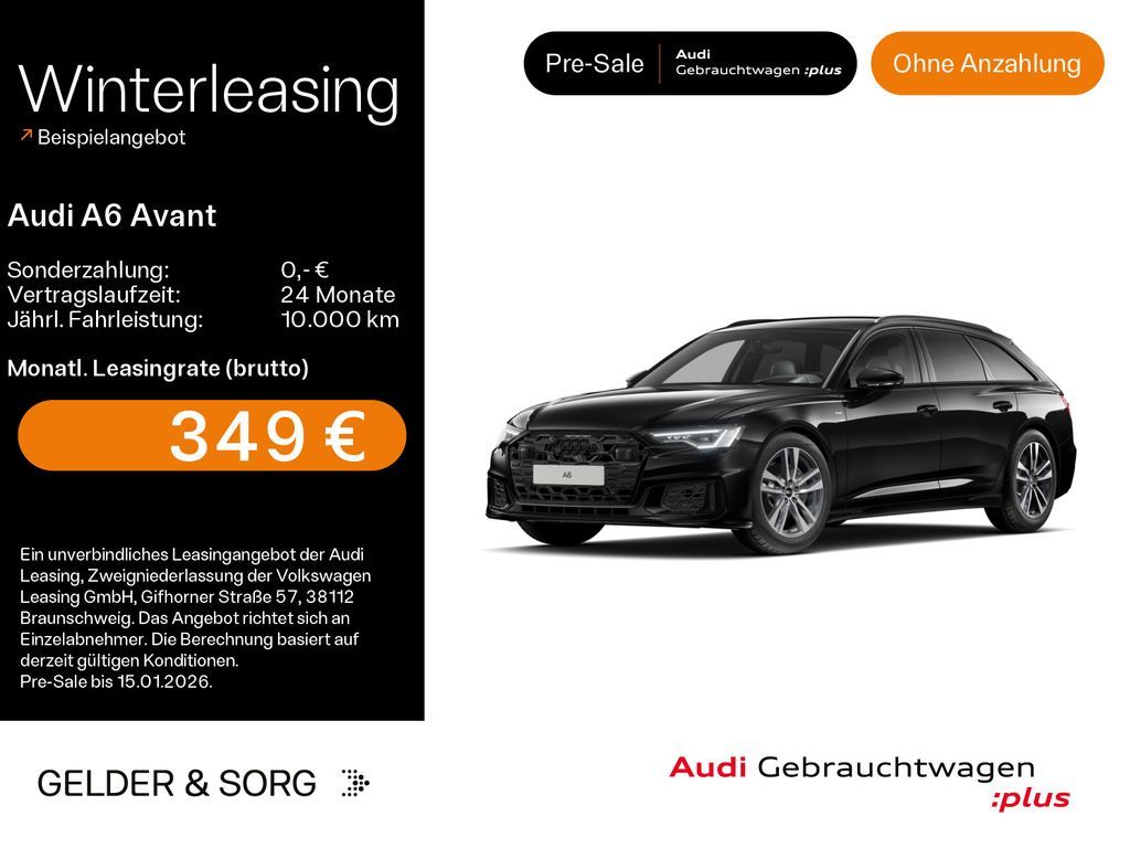 Audi A6 Avant 45 TFSI S line Matrix*Virtual*HuD*360° Leasing