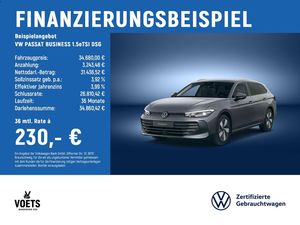 Volkswagen PASSAT BUSINESS 1.5eTSI DSG LED+NAVI+KAM+DCC PRO