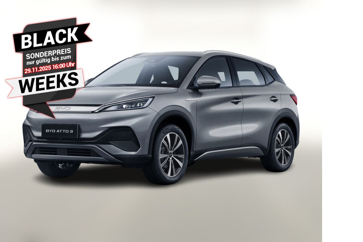 BYD ATTO 3 Design Pano Nav 360Kam ACC SHZ eHK Keyl Leasing privat Leasing