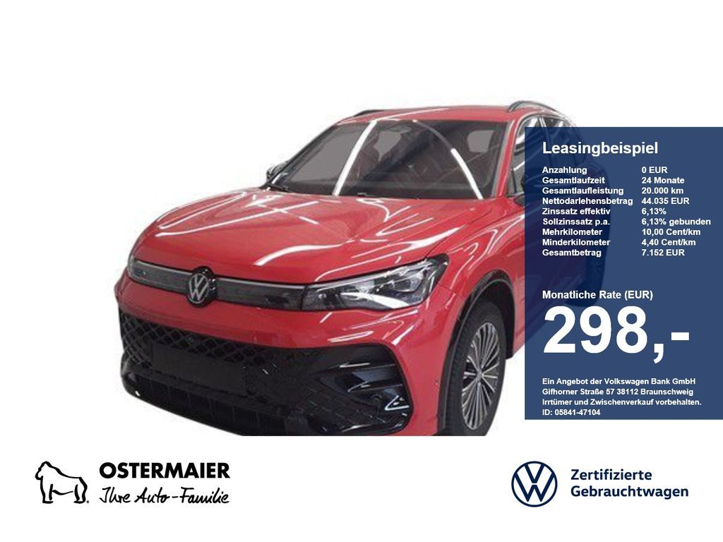 Volkswagen Tiguan R-LINE BLACK STYLE 2.0TDI 193PS DSG 4M ST Leasing