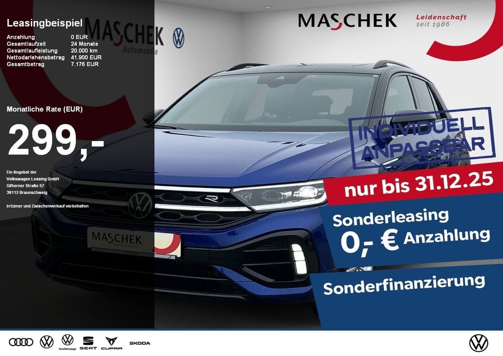 Volkswagen T-ROC R Performance *Akrapovic* AHK DCC Pano AHK Leasing