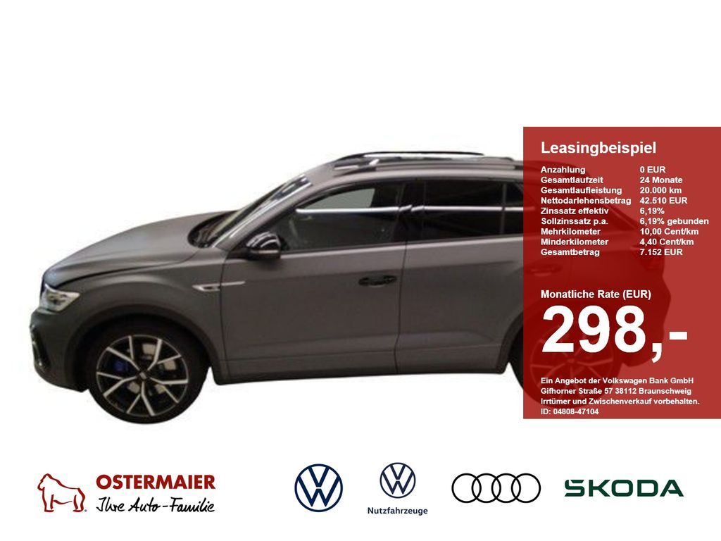 Volkswagen T-Roc R BLACK 2.0TSI 300PS NP.71T AKRAPOVIC.LEDE Leasing