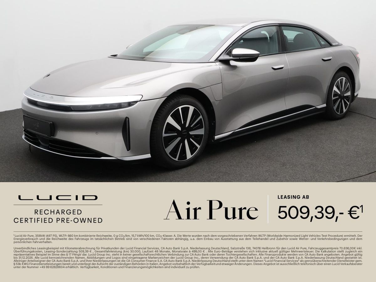 Lucid Air Pure AWD❗️Überführungskosten inklusive❗️ Leasing
