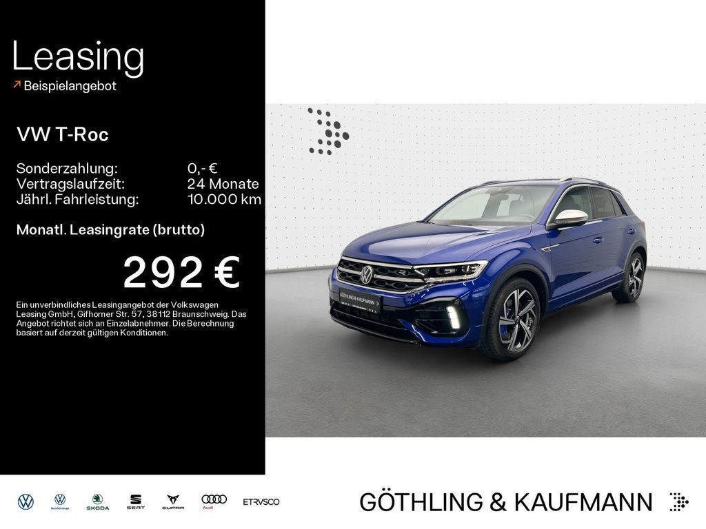 Volkswagen T-Roc R 4M 2.0 TSI*NAVI*Akrapovic*Pano*SHZ*KAM*L Leasing