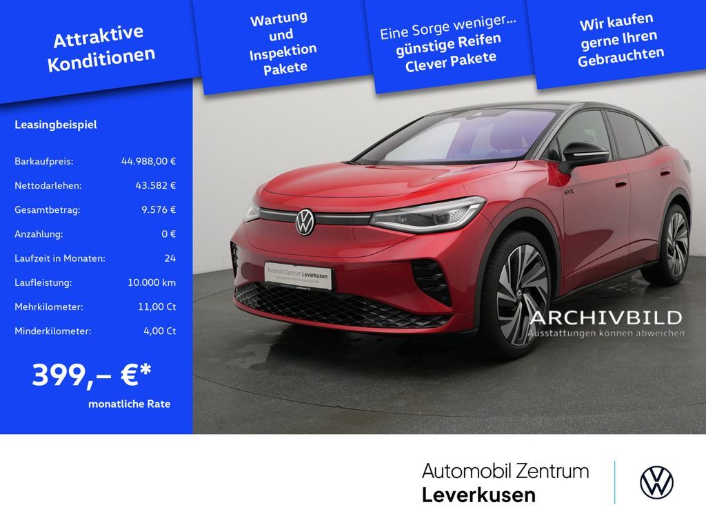 Volkswagen ID.5 GTX 79KWH PANO MATRIX AHK ACC NAVI LEDER Leasing