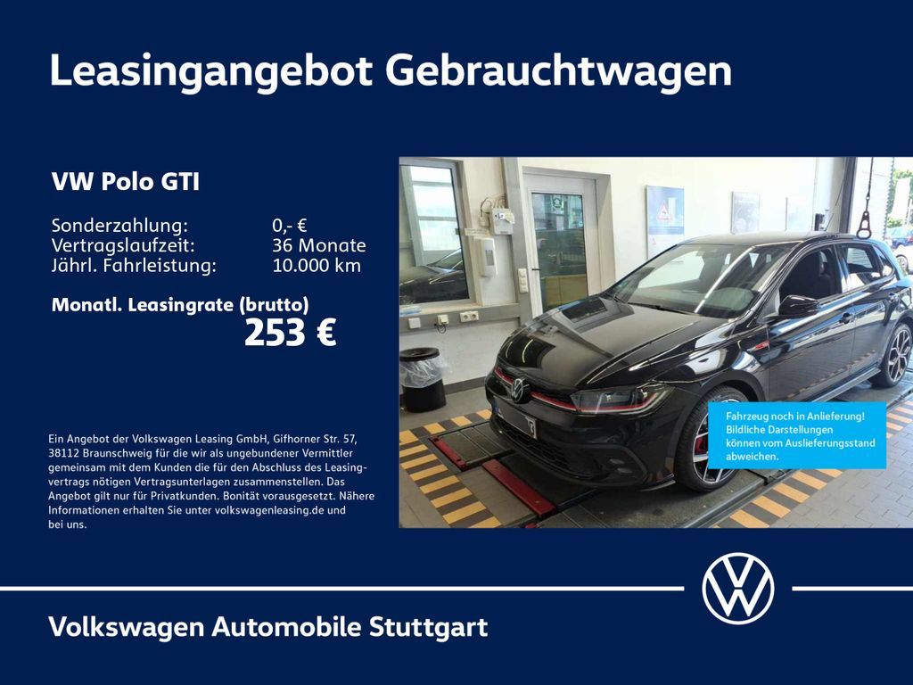 Volkswagen Polo GTI 2.0 TSI DSG Kamera LED Navi ACC Klima Leasing