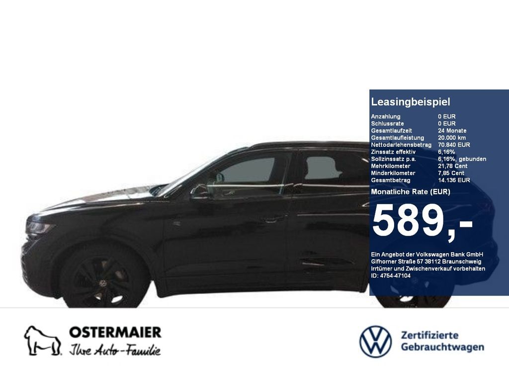 Volkswagen Touareg R-LINE BLACK 3.0TSI 340PS NP.116T AHK.AR Leasing