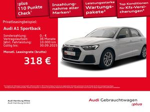 Audi A1 Sportback 25 TFSI advanced 5-Gang Sitzhzg LED Leasing