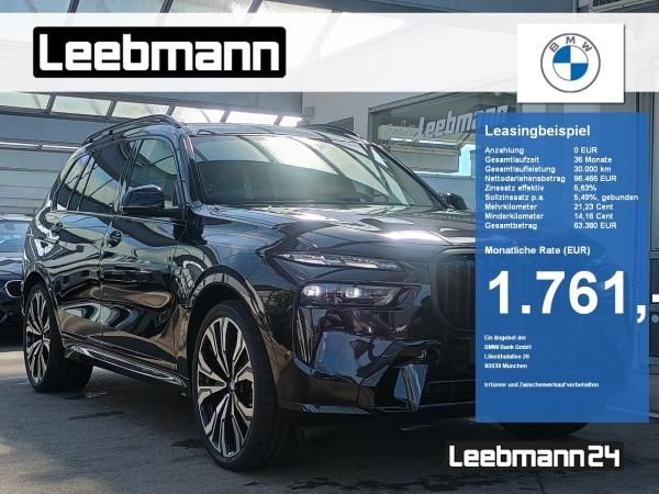 BMW X7 xDrive40d M-Sportpaket-Pro 23-Zoll/AHK/StHz/HK Leasing