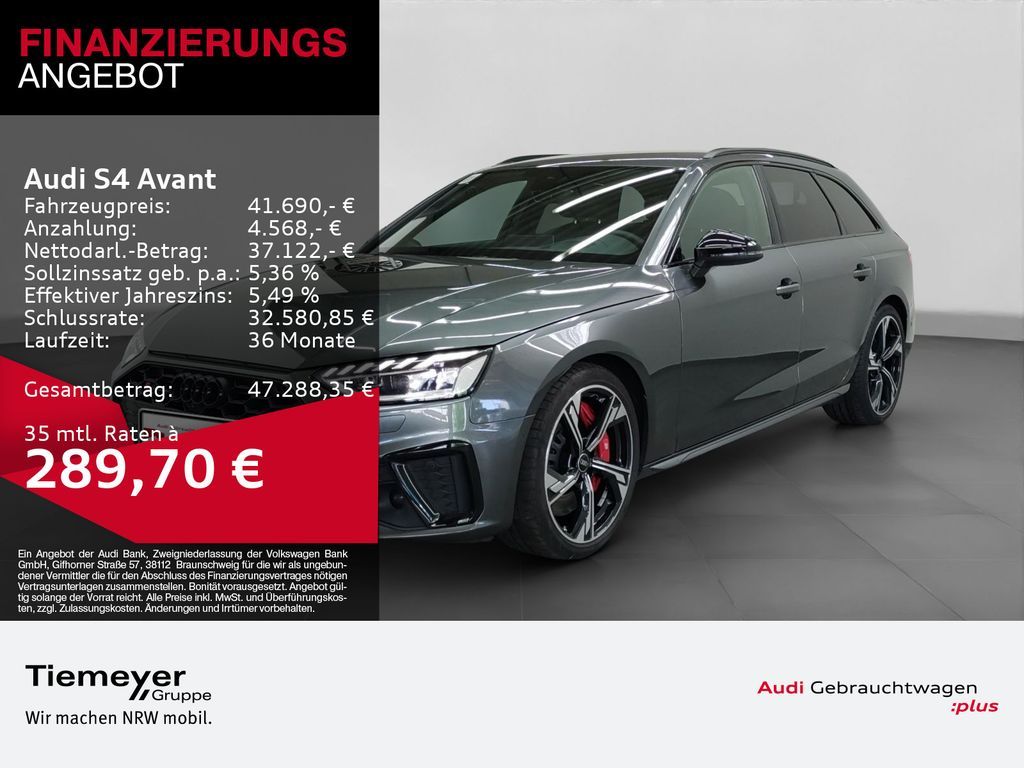 Audi S4 Avant TDI Q AHK MATRIX 360° OPS+ HuD Leasing