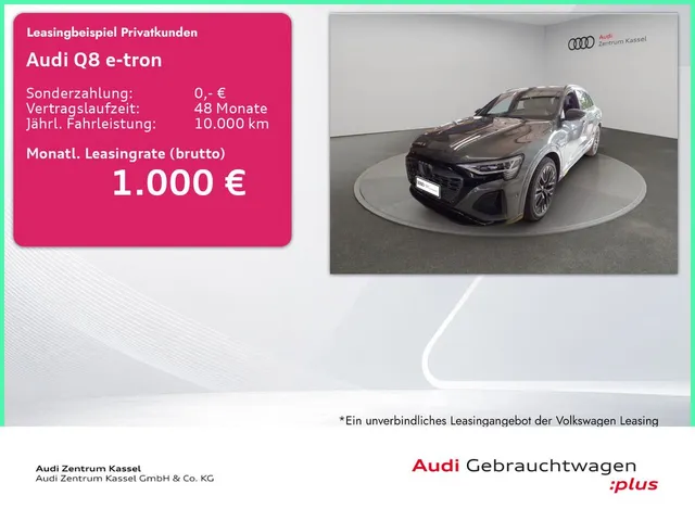 Audi Q8 e-tron 55 qu. S line Matrix B&O Pano HUD AHK