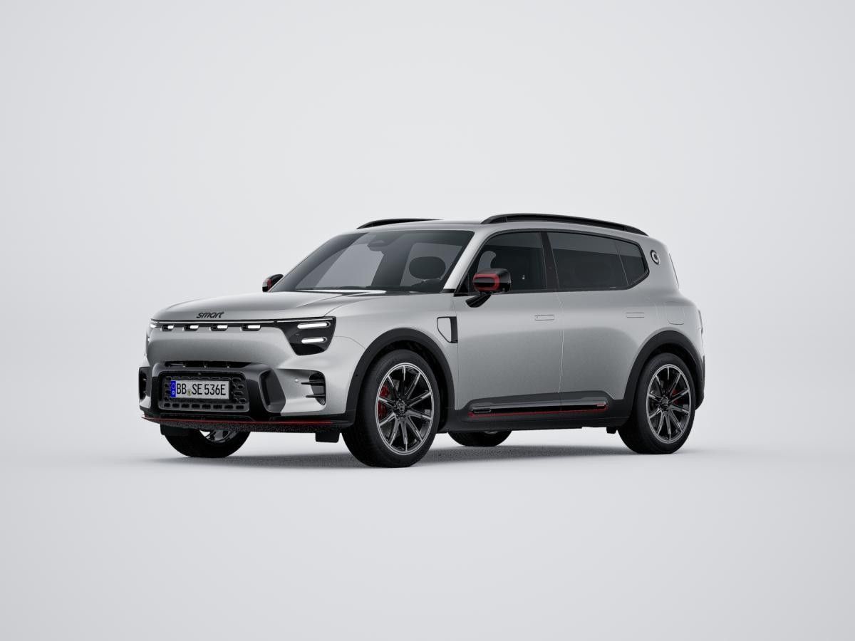 smart #5 BRABUS ⚡Wartung & Verschleiß inkl.*❗️(646PS Allrad/Sennheiser/21 Zoll BRABUS/LED+/Pano/Navi/360°) Leasing