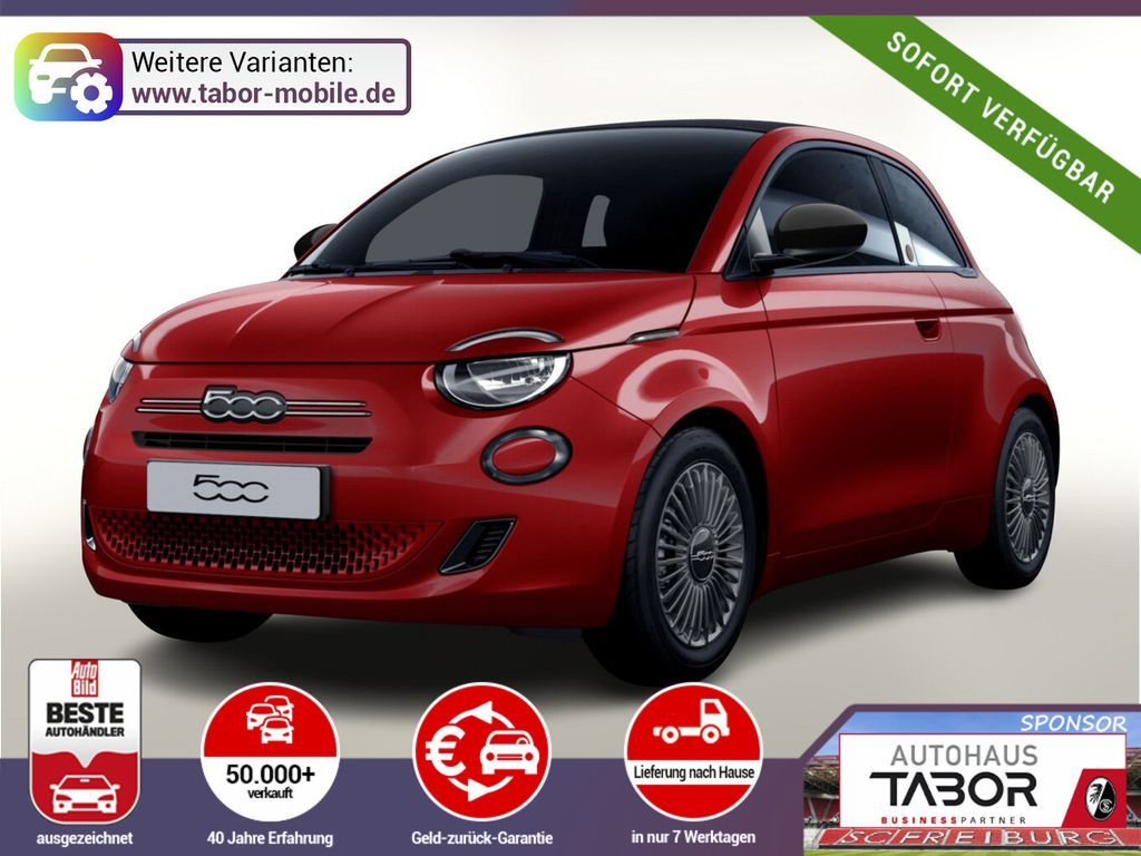 Fiat 500 Cabrio ICON SHZ Kam CarP PDC 16Z DigC Klimaa Leasing