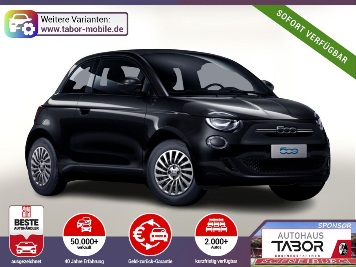 Fiat 500e 42kWh StyleP Nav PDC Kam CarPlay KeylessGo Leasing
