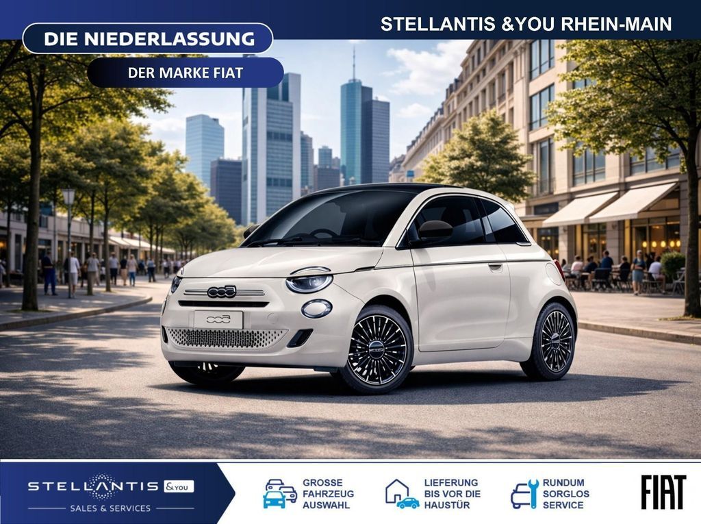 Fiat 500 La Prima Cabriolet + Top Plus Paket Navi JBL Leasing