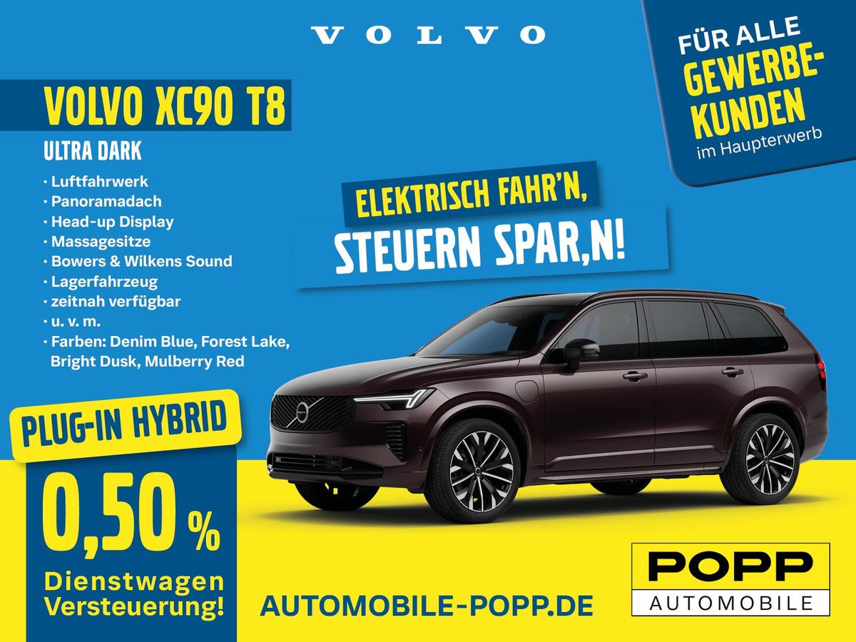 Volvo XC90 Ultra Dark / 0,5% Versteuerung Leasing