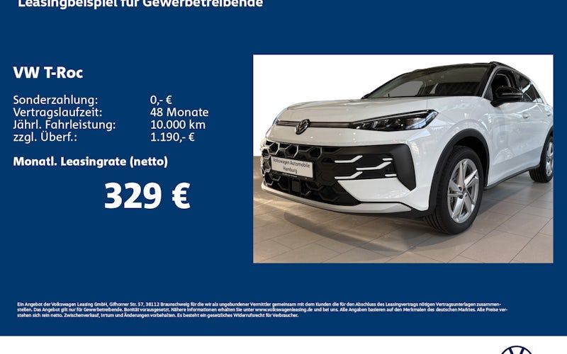 Volkswagen T-roc 1.5 ETSI OPF DSG 110kW Life 5dr Auto kaufen