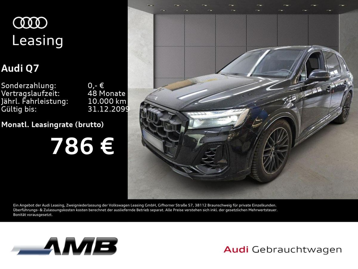 Audi Q7 S line 55 TFSI Laser/Assist+/Sitzbelüft/Standhzg Leasing