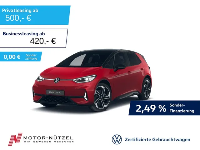Volkswagen ID.3 GTX 210kw (84kwh) 5JG+MATRIX+AHK+HuD+360+20