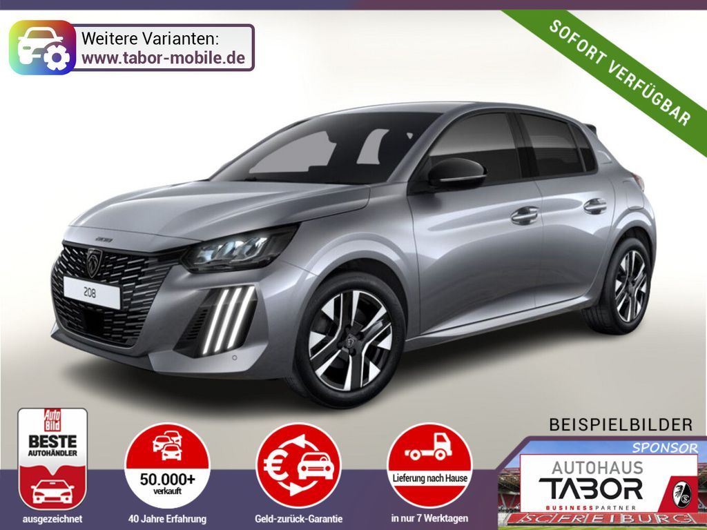 Peugeot 208 Hybrid Allure Nav 360° 2xPDC CarP LED PrivG Leasing